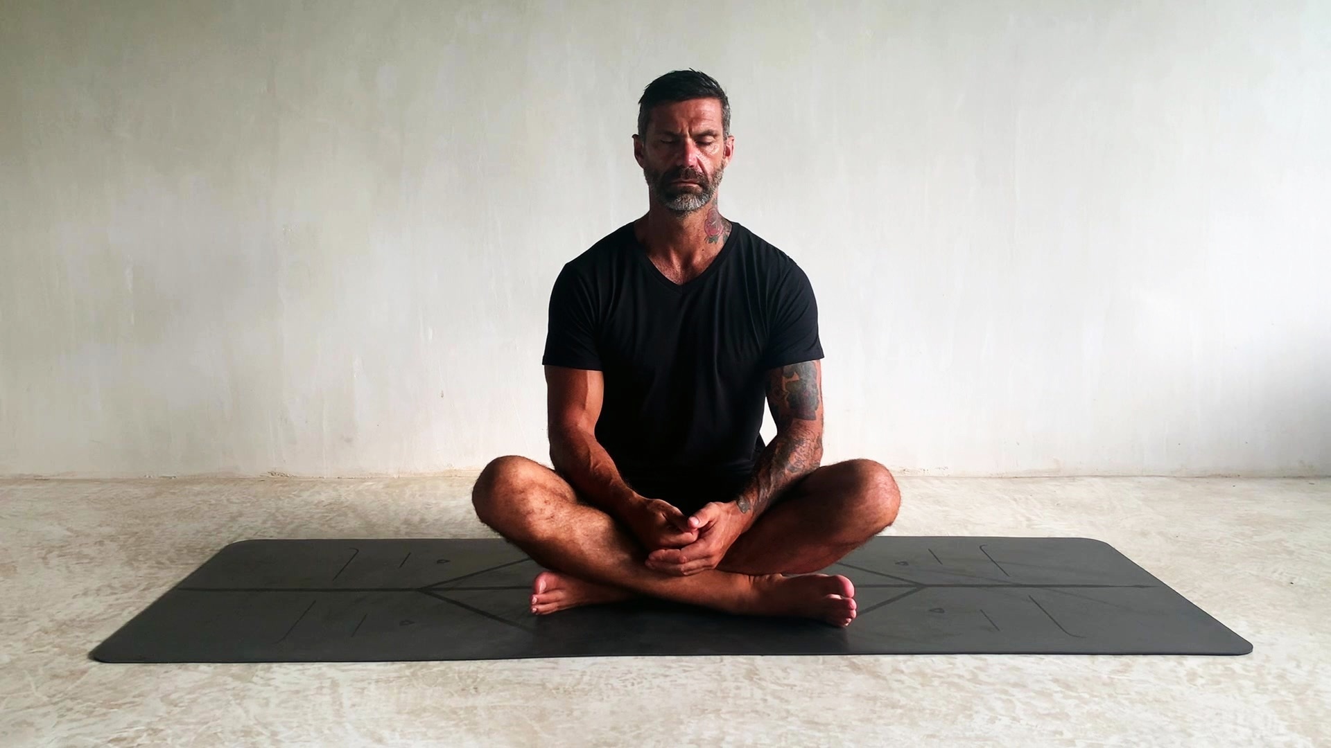 Control breath with physical movements
